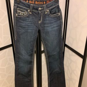 Rock Revival Jeans Leona Size 29 NWOT